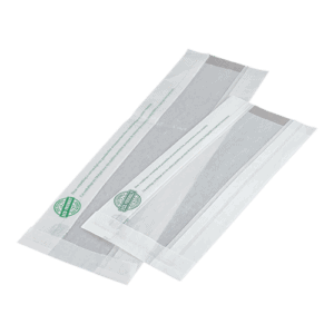 Kraft/PLA vensterzak 12+7x28,5cm