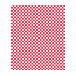 Vetvrij papier rood wit blok 28x34cm wikkelpapier