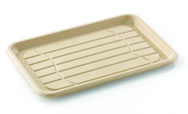 Suikerrietcateringschaalxcmbruin