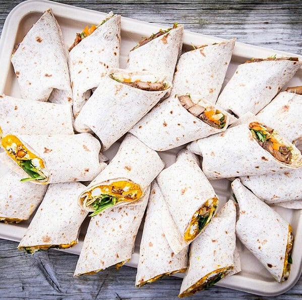Suikerriet cateringschaal