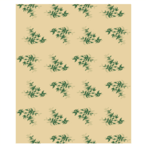 Vetvrij papier Feel Green bruin 31x31cm wikkelpapier