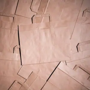 Papieren draagtassen