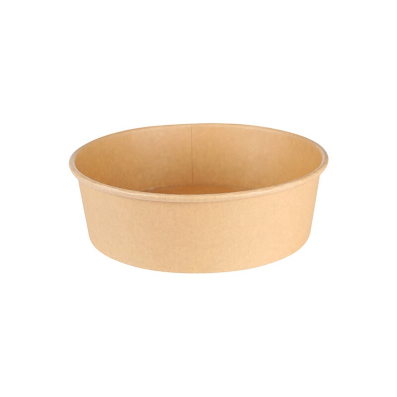 Kraft PLA saladebowl 1300ml