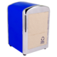 Servet dispenser voor mini servetten blauw