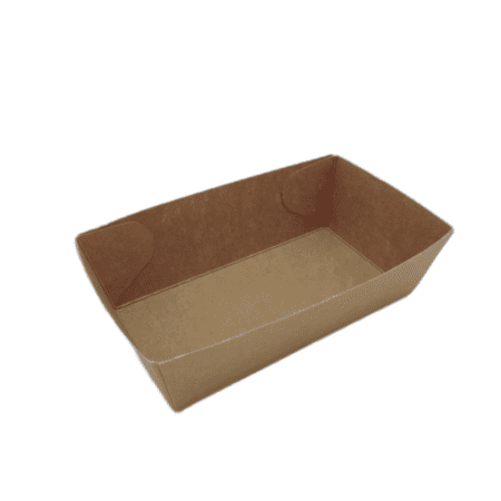 Kraft snackbakje 135x70x45mm A13