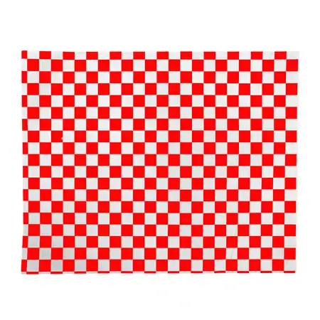 Vetvrij papier rood wit blok mini 20x25cm