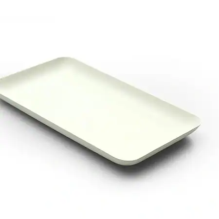Bagastro bord rechthoekig 20x12xh1,5cm