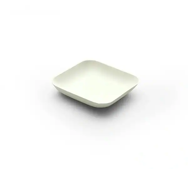 Bagastro bord vierkant 8x8xH1,5cm