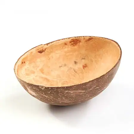 Coconut kom ovaal 15cl Ø11/15xH6/9cm