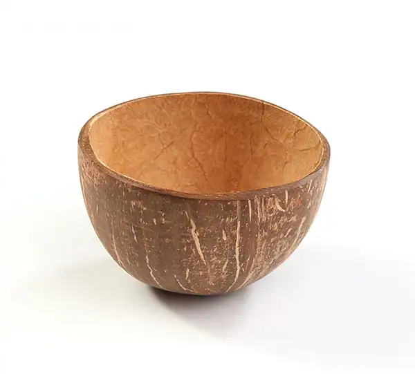Coconut kom rond 20cl Ø8/13xH6/9cm