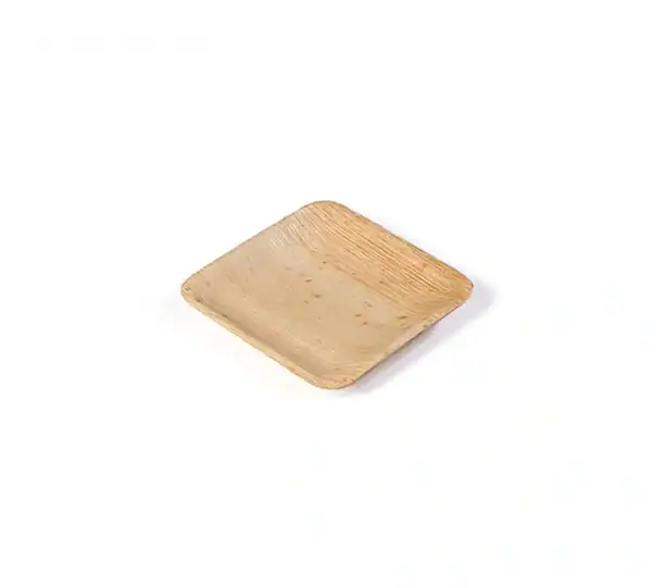 Palm bord vierkant 11x11xH1cm