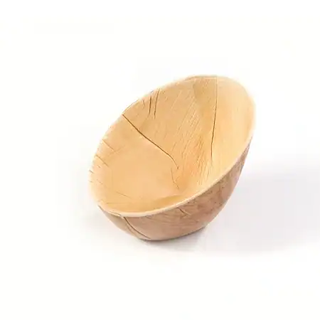 Palm kom ovaal schuin 7cl 10x7,2xH6/2,4cm