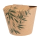 Take away box Feel Green 780ml bruin Ø9x9cm