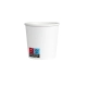 Karton PE koffiebeker 100ml 4oz wit 51801NL