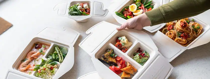 Suikerriet meal box to go 3-vaks 500 200 200ml