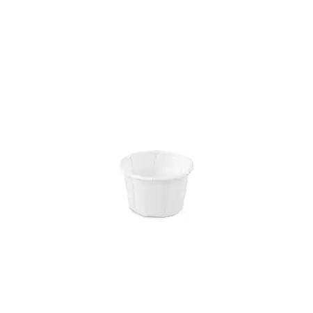 Papieren sauspotje 30ml wit (FSC®) 50502
