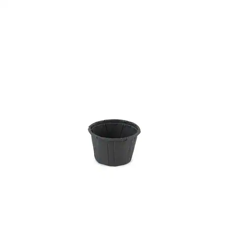 Papieren sauspotje 30ml zwart (FSC®) 50542