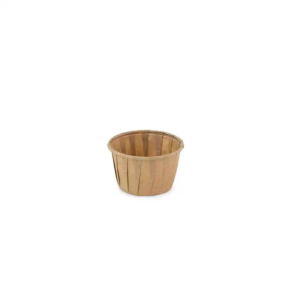 Papieren sauspotje 37ml bruin (FSC®) 50524