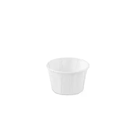 Papieren sauspotje 60ml wit (FSC®) 50506