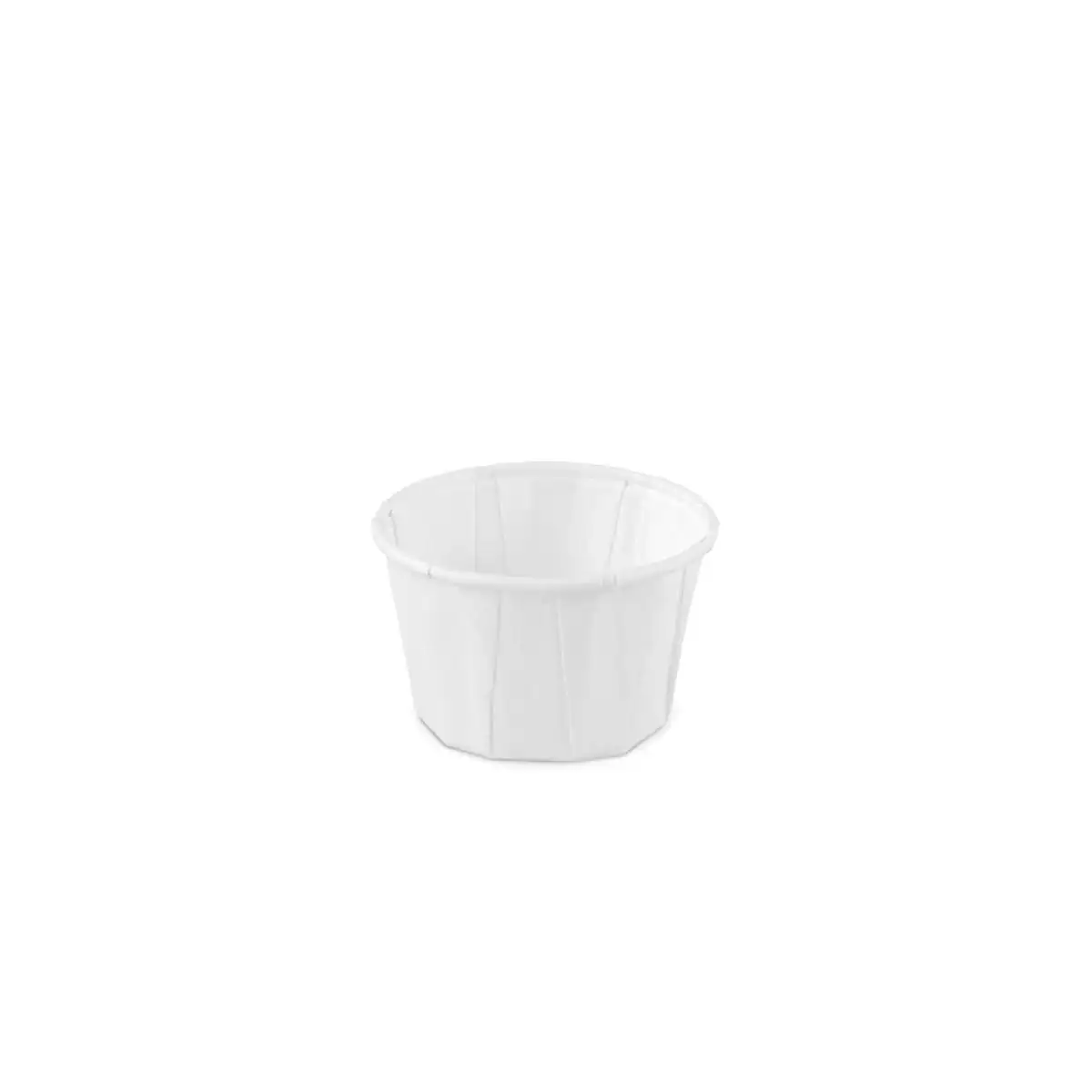 Papieren sauspotje 60ml wit (FSC®) 50506