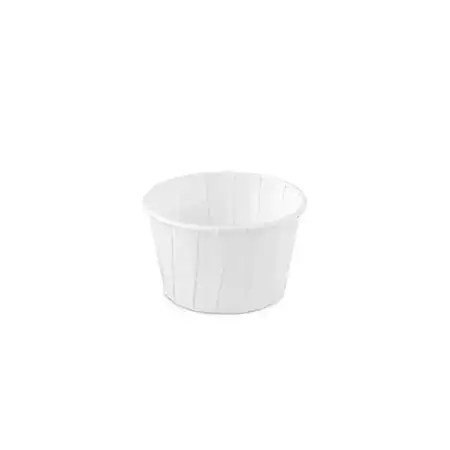 Papieren sauspotje 96ml wit (FSC®) 50508