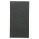 Servet zwart 40x40cm 18 vouw 2-laags