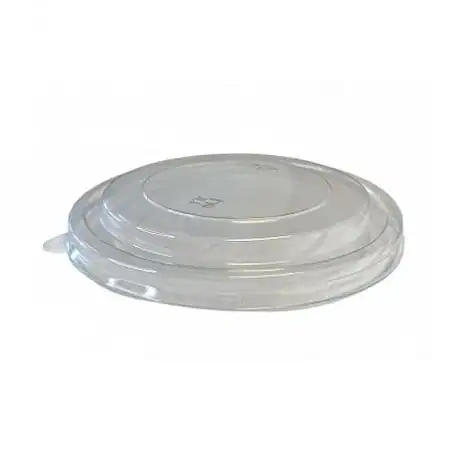 rPET deksel voor kraft PE saladebowl 200ml 250ml