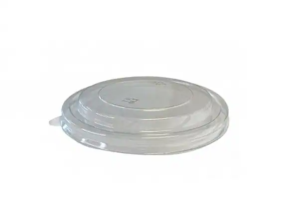 rPET deksel voor kraft PE saladebowl 200ml 250ml