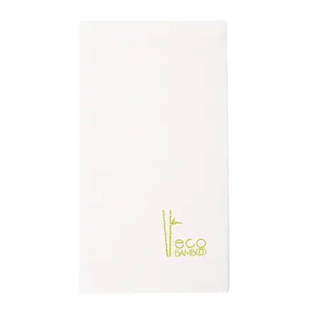 Bamboe servetten wit 40x40cm 18 vouw 232.33