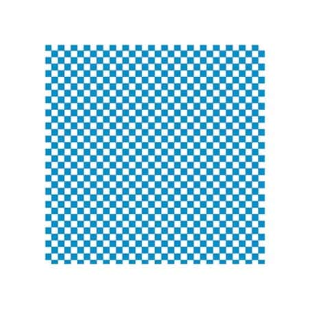 Vetvrij papier blauw wit blok 31x31cm 276.39