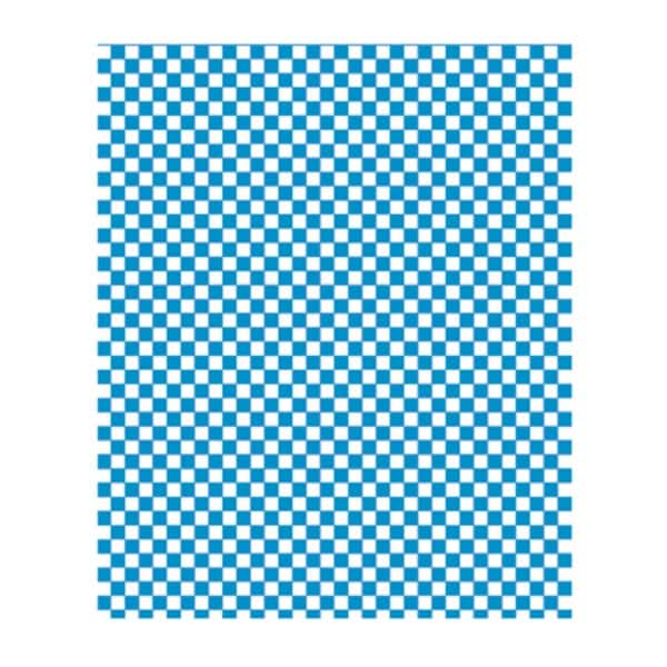 Vetvrij papier blauw wit blok 31x38cm 276.40