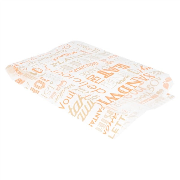 Vetvrij snackzakje parole oranje 14+7x22cm - Afbeelding 2